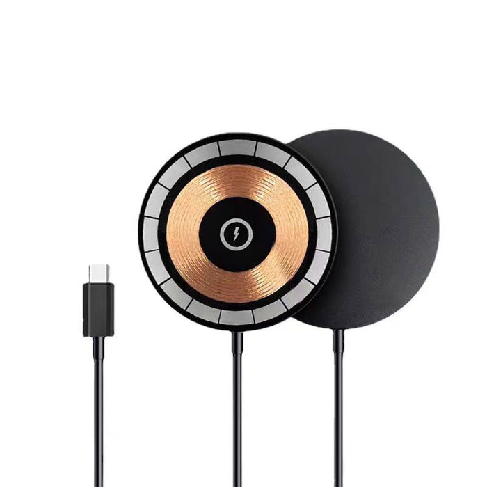 Qi 15W Magnetic Wireless Fast Charger for iPhone 12–16