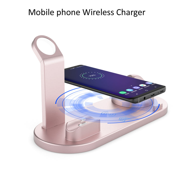 4-in-1 Wireless Charging Station for iPhone, Apple Watch & AirPods
